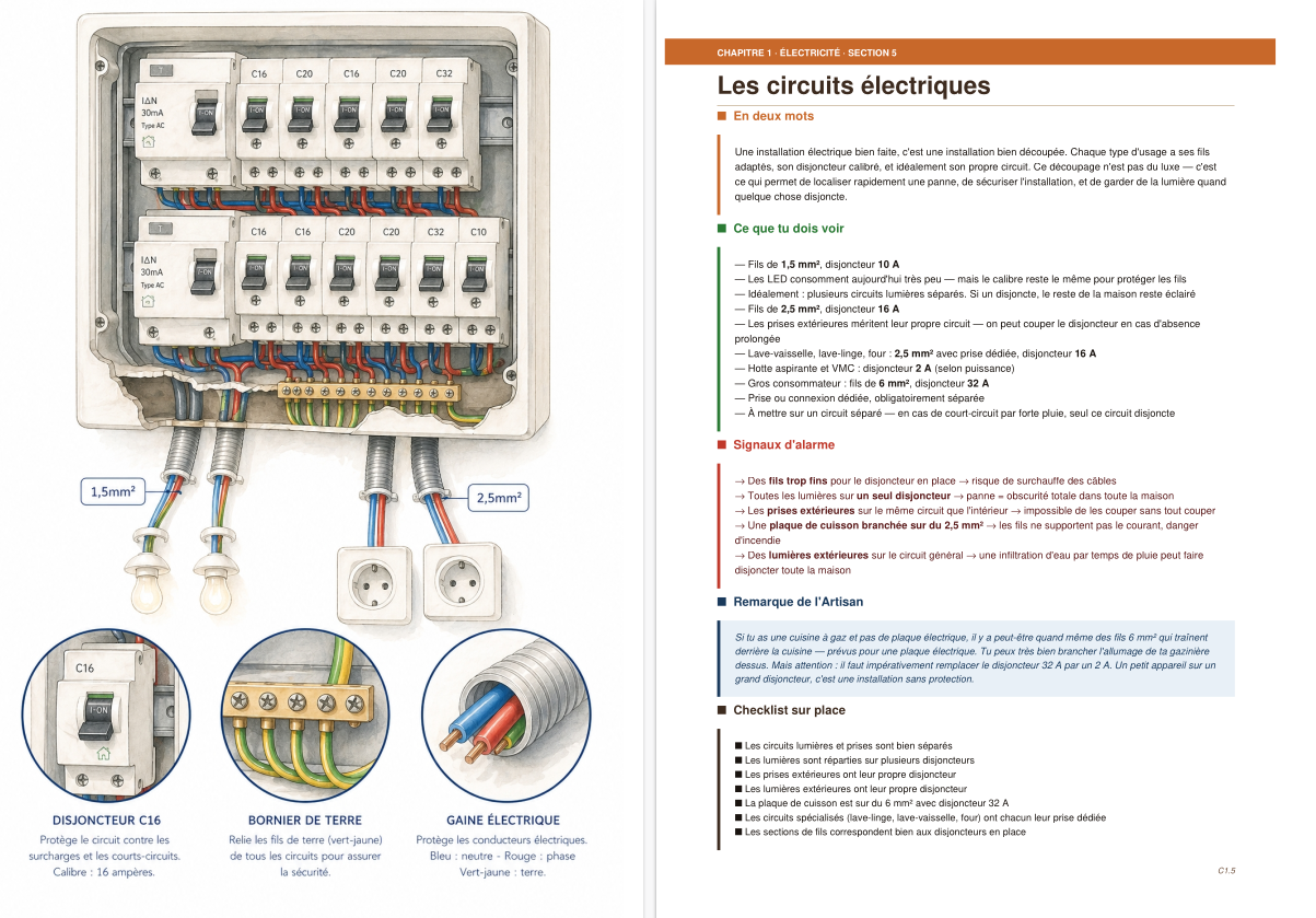 Fiche : les circuits électriques